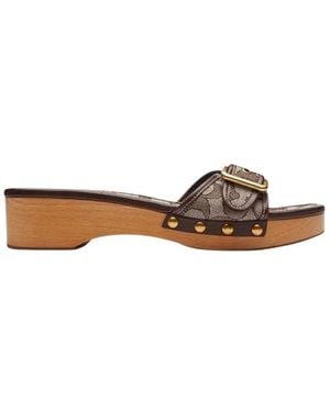 COACH Schoenen ,Bruin ,Leer Margot Houten Sandaal