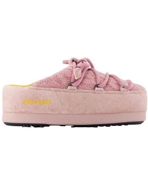 Moon Boot Mules - Pink