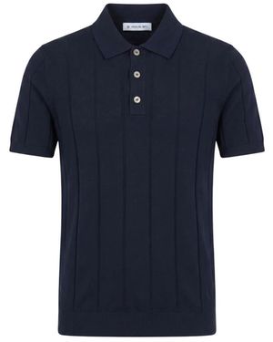 Manuel Ritz Maglia Polo - Blau