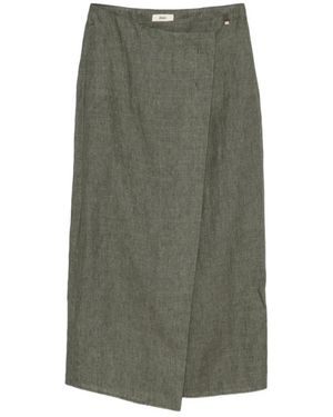 Herno Midi Skirts - Verde