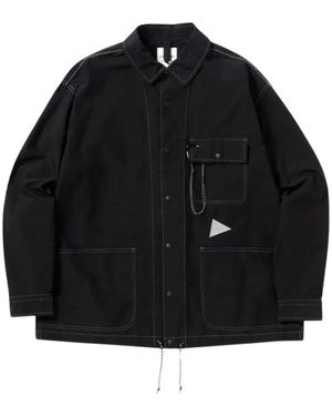 and wander Light Jackets - Nero