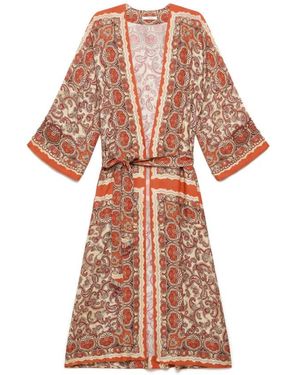 Maliparmi Sunset Paisley Jurk - Roze