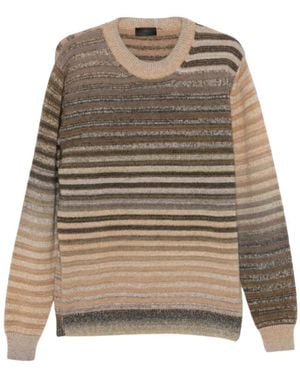 Dondup Rundhals-Pullover - Natur