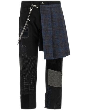 Junya Watanabe Straight Fit Jeans - Black