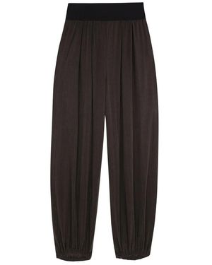Cortana Tapered Trousers - Black