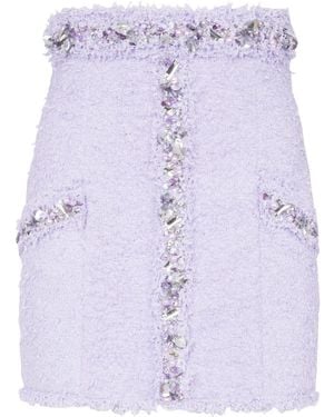 Balmain Short Skirts - Azul