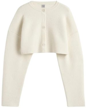 TOTEME Cardigans - Natural