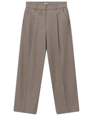 Seductive Wide Trousers - Grigio