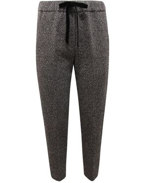 EMMA & GAIA Slim-Fit Trousers - Gris
