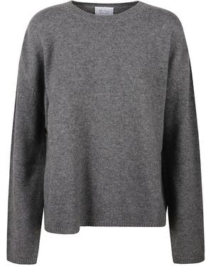 Be You Cd1212F6 Rundhals Strickware - Grau