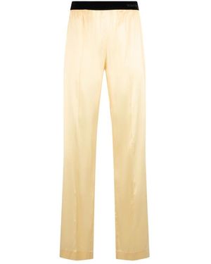 Tom Ford Straight Trousers - Natural