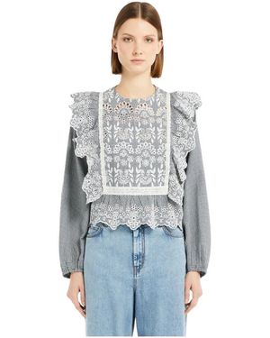 Weekend by Maxmara Blouses - Blue