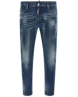 DSquared² Slim-Fit Jeans - Azul