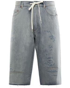 MM6 by Maison Margiela Denim Shorts - Grey
