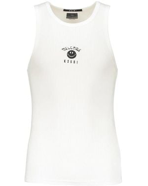 Ksubi Sleeveless Tops - White