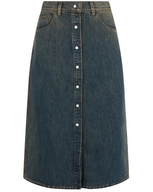 Fendi Denim Skirts - Blue