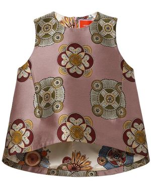 La DoubleJ Sleeveless Tops - Marron