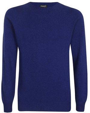Dondup Round-Neck Knitwear - Blue