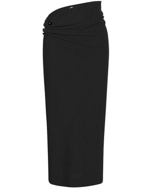 Alberta Ferretti Midi Skirts - Nero