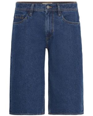 Blend Korte Broeken ,Blauw ,Denim Bhflake Denim Shorts