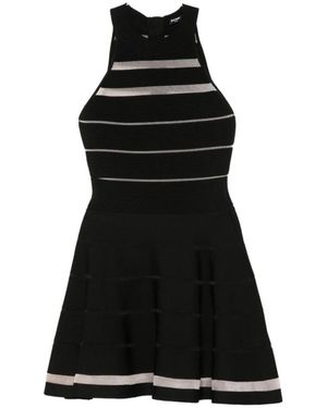 Balmain Short Dresses - Black