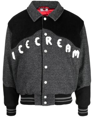 ICECREAM Bomber Jackets - Grey
