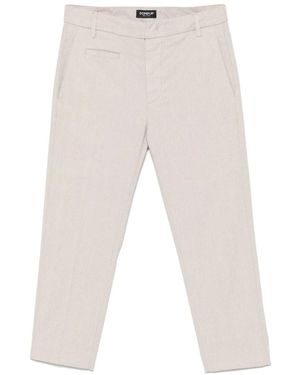 Dondup Straight Trousers - Neutro