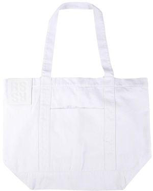 Raf Simons Tassen ,Wit ,Denim Kleine Denim Tote