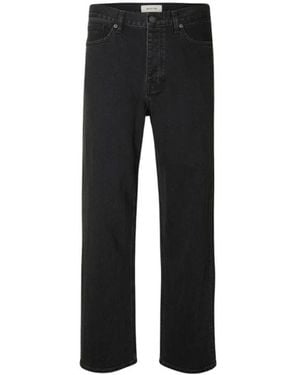 SELECTED Loose-Fit Jeans - Negro