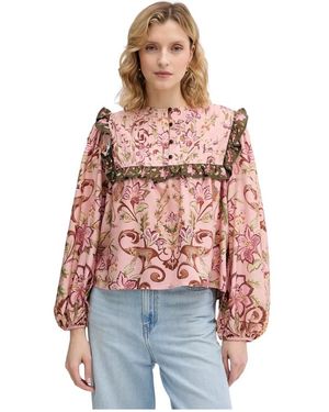 Barbour Bedruckte Bluse - Rot
