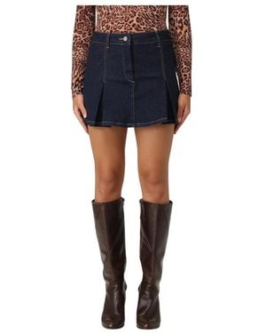 Liu Jo Denim Skirts - Blauw