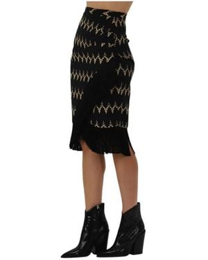 PHO® Firenze Midi Skirts - Black
