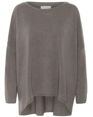 Part Two Round-Neck Knitwear - Grey