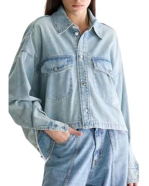 Bellerose Pery Denim Overshirt - Blau