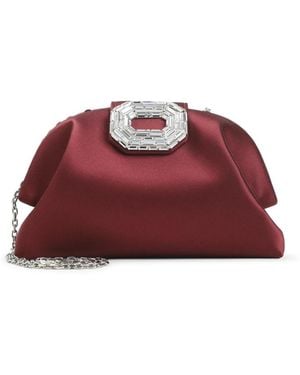 AMINA MUADDI Clutches - Red