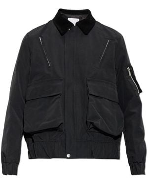Sacai Light Jackets - Negro