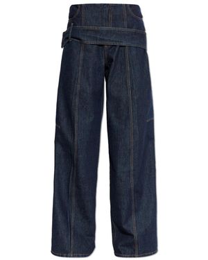 Sportmax Wide Jeans - Blue