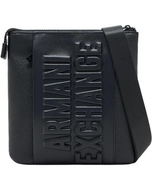 ARMANI EXCHANGE Cross Body Bags - Blu