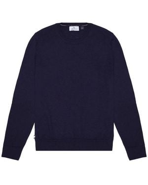 Aquascutum Round-Neck Knitwear - Blue