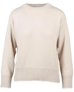 Eleventy Pullover Rundhalsausschnitt - Weiß