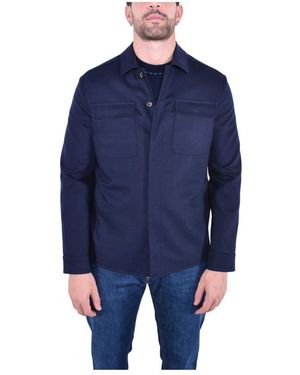 Eleventy Light Jackets - Blue