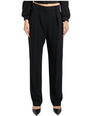 ARMANI EXCHANGE Straight Trousers - Zwart