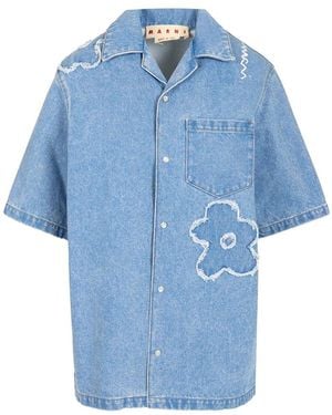 Marni Denim Overhemd - Blauw