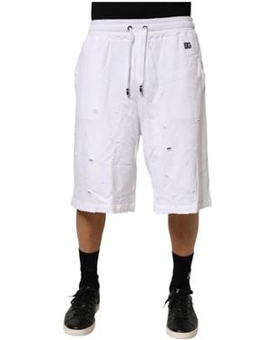 Dolce & Gabbana Long Shorts - Blue