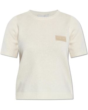 Munthe Round-Neck Knitwear - Blanco