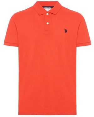 U.S. POLO ASSN. Polo Shirts - Red