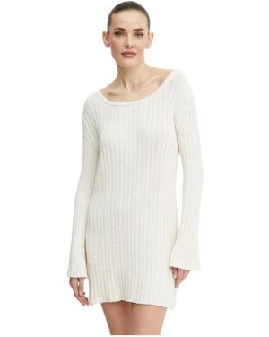 Pinko Knitted Dresses - Blanco