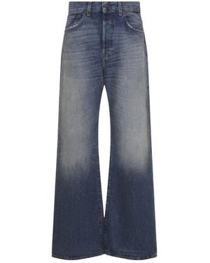 Acne Studios Wide Jeans - Bleu
