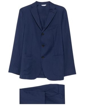 Boglioli Single Breasted Suits - Blue