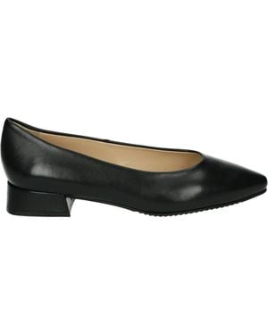 Peter Kaiser Schwarze Lederschuhe